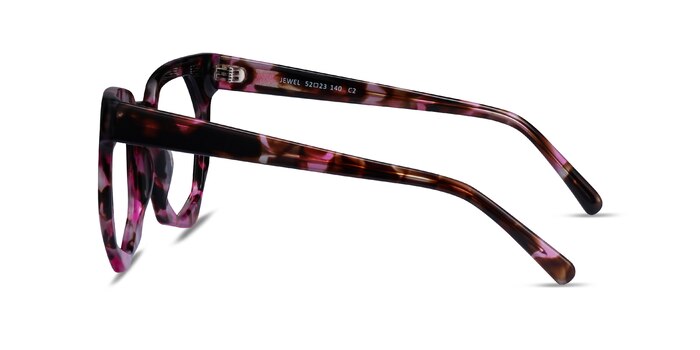 Jewel Pink Tortoise Acetate Eyeglass Frames from EyeBuyDirect