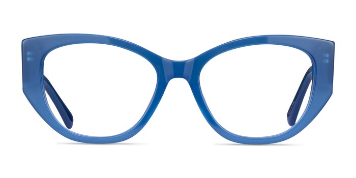 Phyto Blue Floral Acétate Montures de lunettes de vue d'EyeBuyDirect