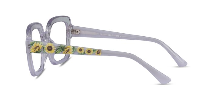 Seed Transparent Acétate Montures de lunettes de vue d'EyeBuyDirect