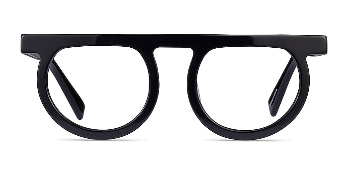 Theorem Black Acetate Eyeglass Frames from EyeBuyDirect