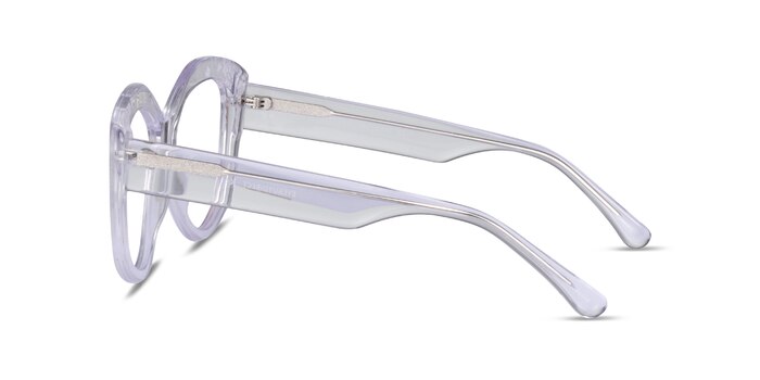 Petalis Clear Floral Acétate Montures de lunettes de vue d'EyeBuyDirect