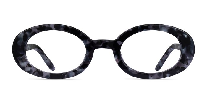 Gaia Gray Tortoise Acétate Montures de lunettes de vue d'EyeBuyDirect