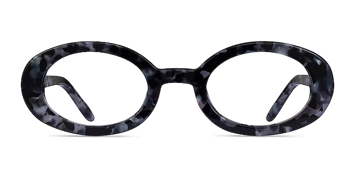 Gaia Gray Tortoise Acetate Eyeglass Frames from EyeBuyDirect