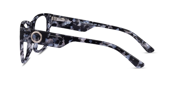 Gemma Gray Tortoise Acétate Montures de lunettes de vue d'EyeBuyDirect