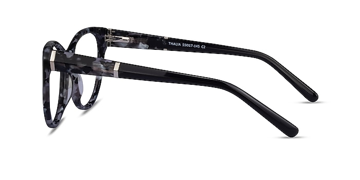 Thalia Gray Tortoise Acétate Montures de lunettes de vue d'EyeBuyDirect