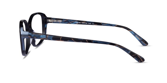 Freya Blue Floral Acétate Montures de lunettes de vue d'EyeBuyDirect
