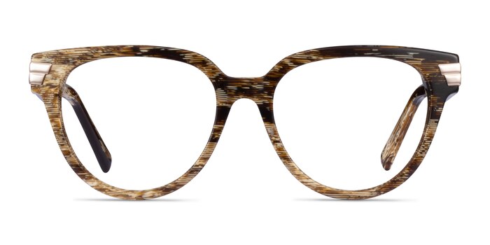 Moira Brun Acétate Montures de lunettes de vue d'EyeBuyDirect