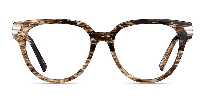 Moira Marron Acétate Montures de lunettes de vue d'EyeBuyDirect
