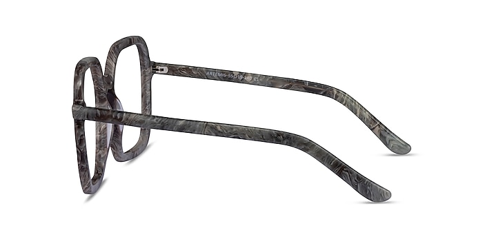 Artemis Gray Acetate Eyeglass Frames from EyeBuyDirect