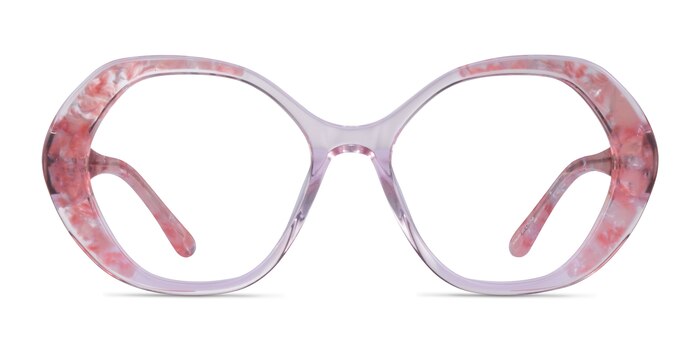 Brigid Rose Acétate Montures de lunettes de vue d'EyeBuyDirect