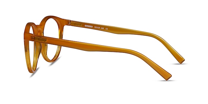 Ginkgo Yellow Eco-friendly Eyeglass Frames from EyeBuyDirect