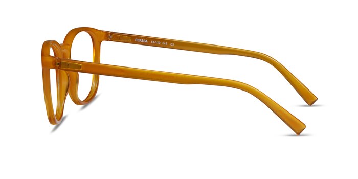 Persea Yellow Eco-friendly Eyeglass Frames from EyeBuyDirect