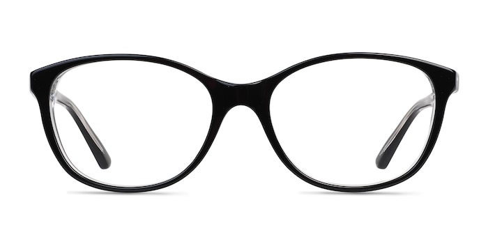 Piper Black Acetate Eyeglass Frames from EyeBuyDirect