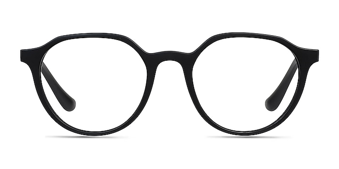 Prue Matte black Plastic Eyeglass Frames from EyeBuyDirect