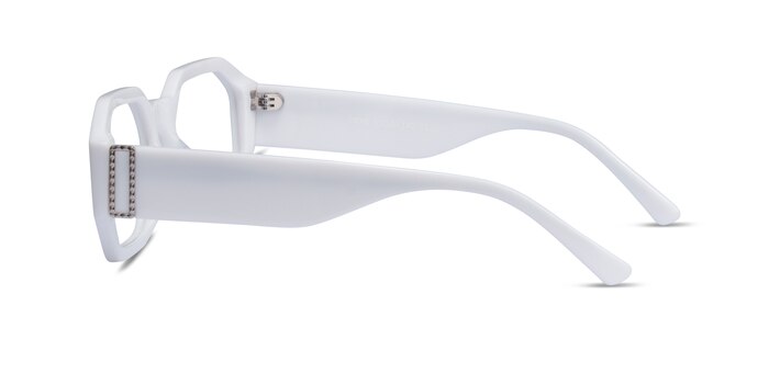 Indie Blanche Acétate Montures de lunettes de vue d'EyeBuyDirect