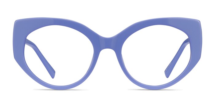 Salon Purple Acetate Eyeglass Frames from EyeBuyDirect
