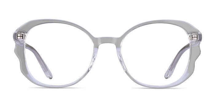 Papillon Transparent Acétate Montures de lunettes de vue d'EyeBuyDirect
