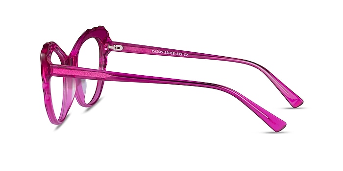 Cassis Purple Acetate Eyeglass Frames from EyeBuyDirect