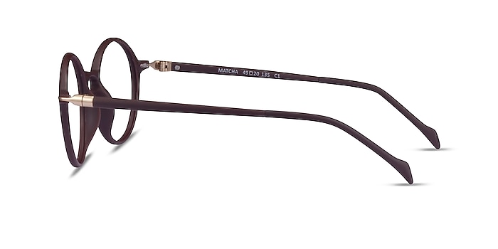 Matcha Dark Brown Plastic Eyeglass Frames from EyeBuyDirect