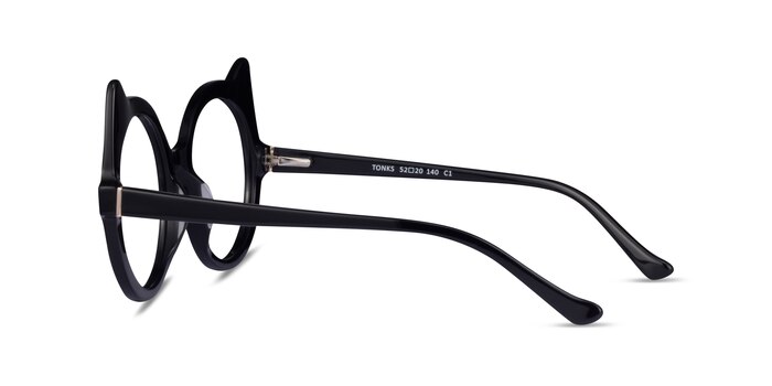 Tonks Black Gold Acétate Montures de lunettes de vue d'EyeBuyDirect