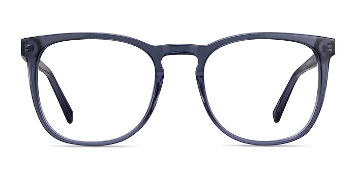 Promise Crystal Blue Green Acetate Eyeglass Frames from EyeBuyDirect