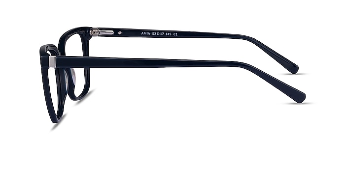 Amia Navy Acetate Eyeglass Frames from EyeBuyDirect