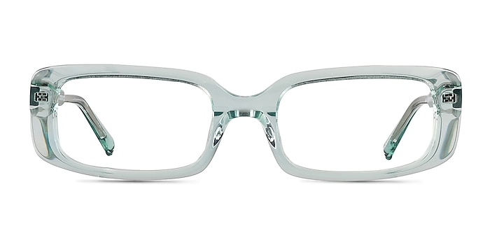 Anita Crystal Light Green Acetate Eyeglass Frames from EyeBuyDirect