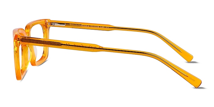 Petula Crystal Orange Acetate Eyeglass Frames from EyeBuyDirect