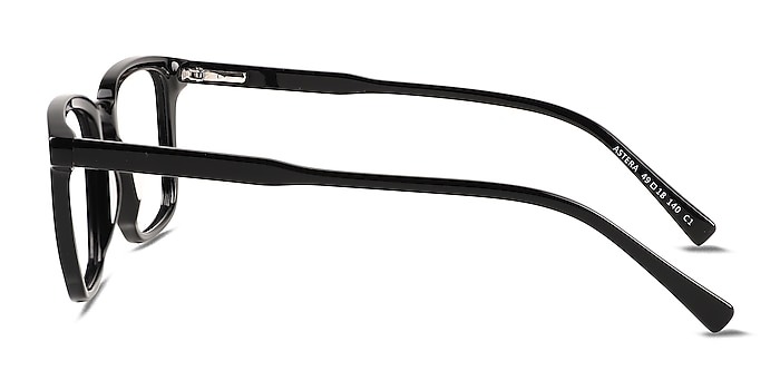 Astera Black Acetate Eyeglass Frames from EyeBuyDirect