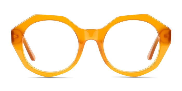 Gerania Milky Orange Acétate Montures de lunettes de vue d'EyeBuyDirect