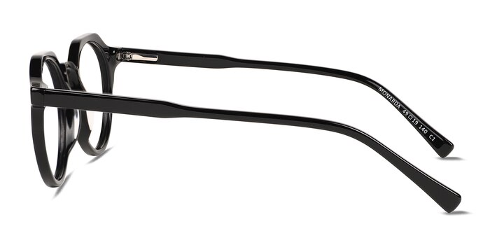 Monarda Black Acetate Eyeglass Frames from EyeBuyDirect
