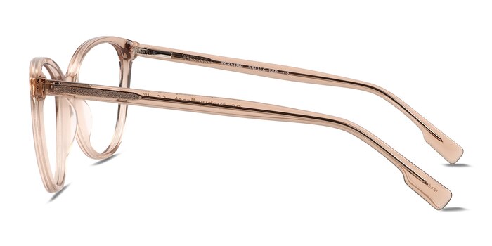 Yarrow Crystal Nude Acétate Montures de lunettes de vue d'EyeBuyDirect