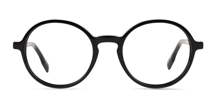 Amaranth Black Acetate Eyeglass Frames from EyeBuyDirect