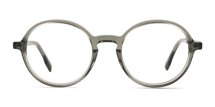 Amaranth Crystal Green Acétate Montures de lunettes de vue d'EyeBuyDirect