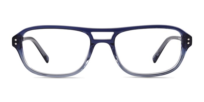 Cirrus Gradient Blue Acétate Montures de lunettes de vue d'EyeBuyDirect