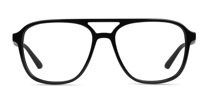 Zeal Shiny Black Acetate Eyeglass Frames from EyeBuyDirect