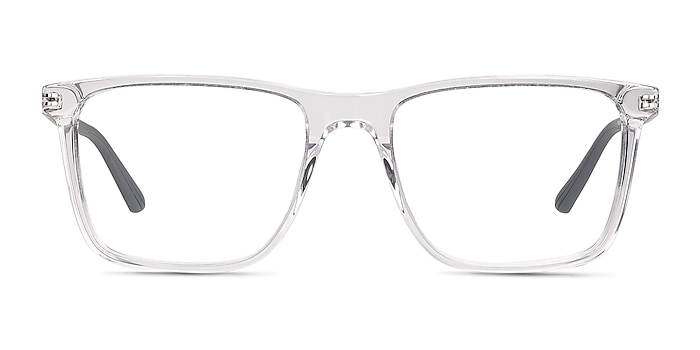 Vim Crystal Gray Acetate Eyeglass Frames from EyeBuyDirect