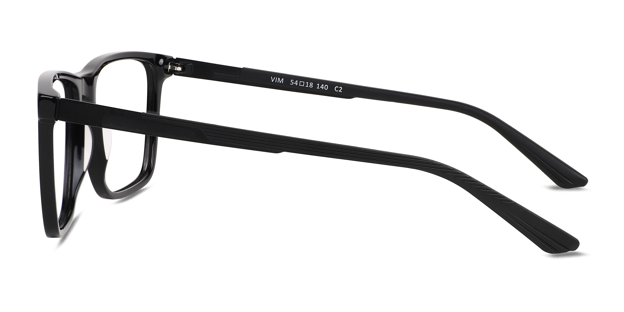 Vim Square Black Full Rim Eyeglasses Eyebuydirect Canada