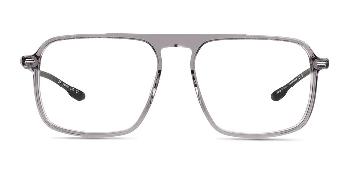 Zip Crystal Gray Acétate Montures de lunettes de vue d'EyeBuyDirect
