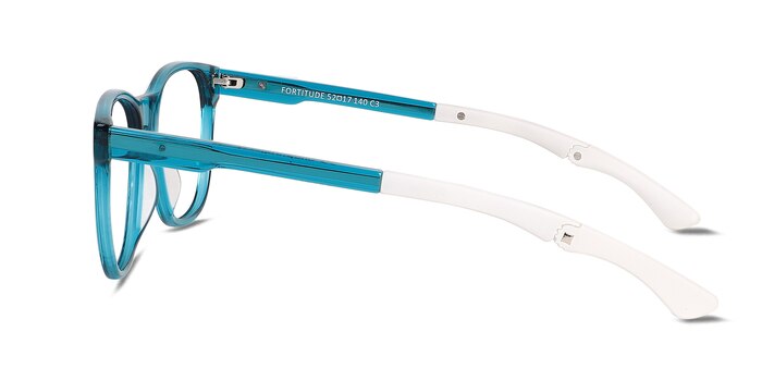 Fortitude Crystal Blue Green Acétate Montures de lunettes de vue d'EyeBuyDirect