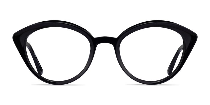 Cherry Black Acetate Eyeglass Frames from EyeBuyDirect