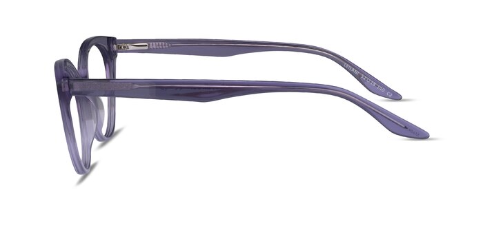 Leilani Clear Purple Acetate Eyeglass Frames from EyeBuyDirect
