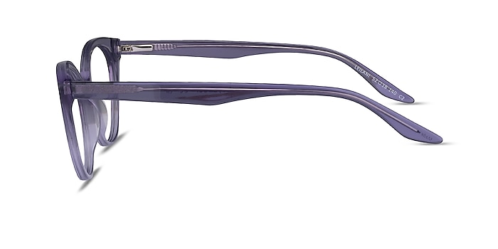 Leilani Clear Purple Acétate Montures de lunettes de vue d'EyeBuyDirect