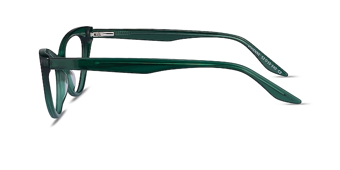 Vivienne Crystal Green Acetate Eyeglass Frames from EyeBuyDirect