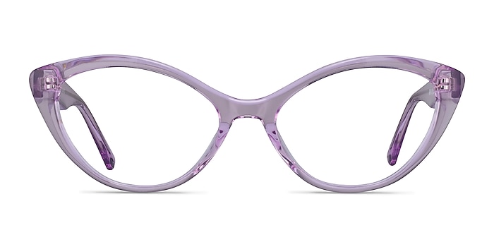 Melanie Light Purple Acetate Eyeglass Frames from EyeBuyDirect