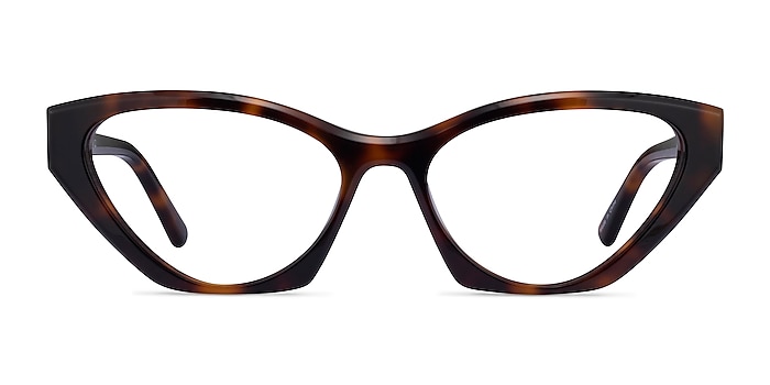 Angelina Tortoise Acetate Eyeglass Frames from EyeBuyDirect
