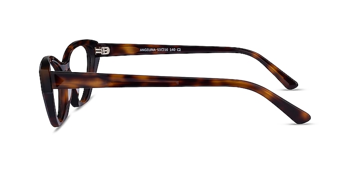 Angelina Tortoise Acetate Eyeglass Frames from EyeBuyDirect