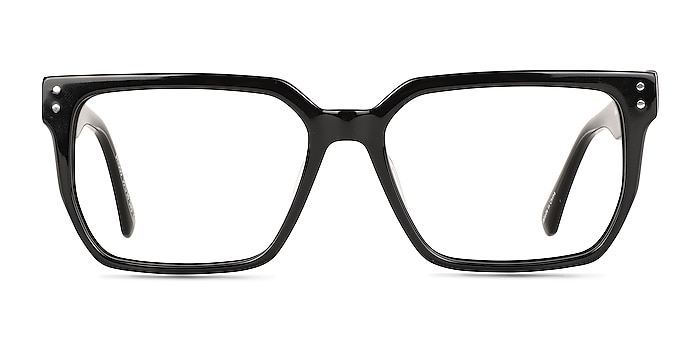 Briggs Noir Acétate Montures de lunettes de vue d'EyeBuyDirect