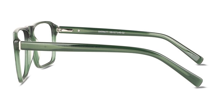 Barnett Crystal Green   Acétate Montures de lunettes de vue d'EyeBuyDirect