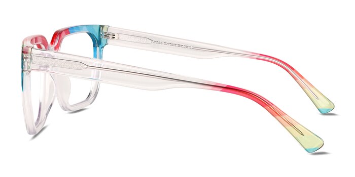 Empowered Rainbow Clear Acétate Montures de lunettes de vue d'EyeBuyDirect